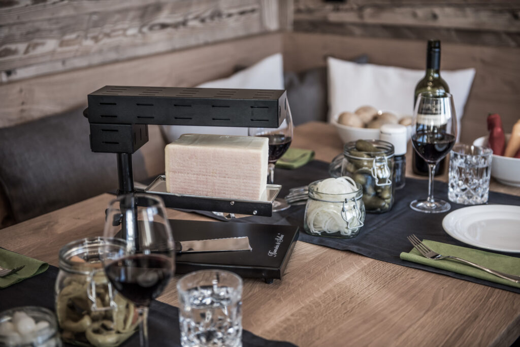 Raclettte im Chalet