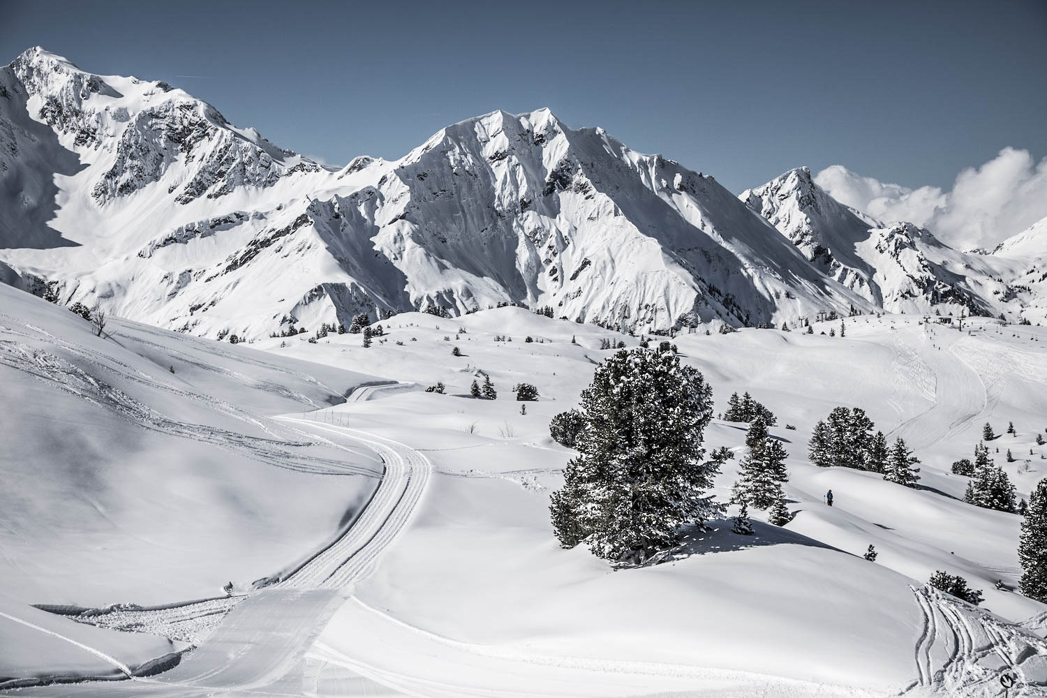 verschneite Winterlandschaft | Ski Arlberg - Skifahren