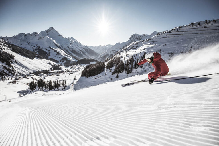 Back to ski in Warth-Schröcken