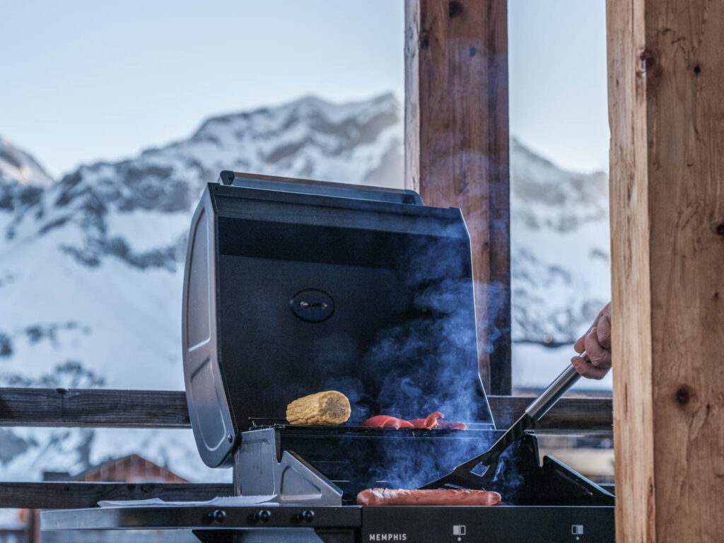 Grillen im Winter