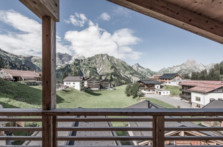 traumhafter Panoramablick vom Chalet